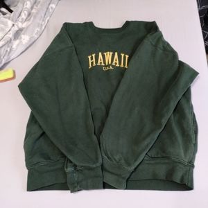 Brandy Melville oversized Hawaii crewneck with pockets
